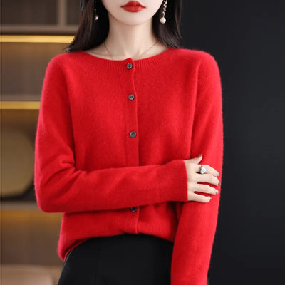 Luxora™ | Cárdigan Gebuttonde Elegante para un Look Estiloso