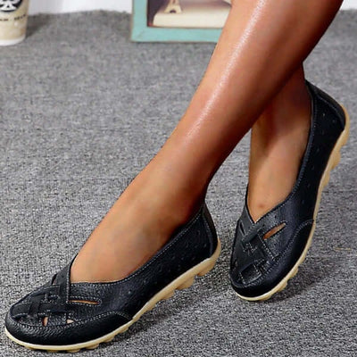 Yannah | Exquisitos mocasines de cuero para una apariencia elegante