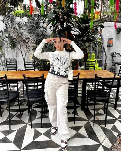 Estiloso pantalón cargo recto con ajuste personalizado