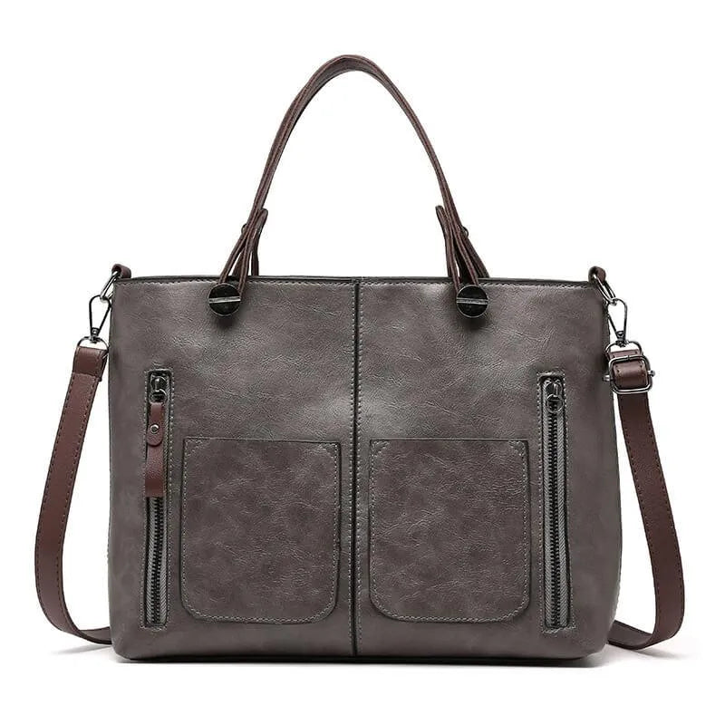 Bolso bandolera vintage de piel para mujer Elise: estilo y elegancia atemporal