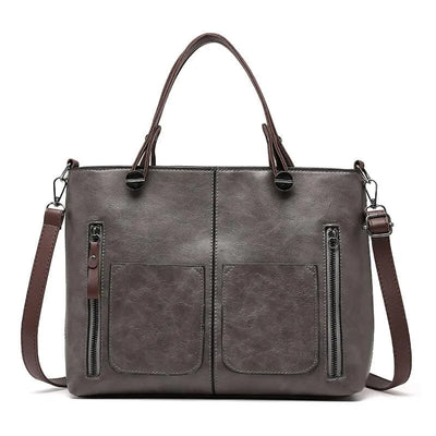 Bolso bandolera vintage de piel para mujer Elise: estilo y elegancia atemporal