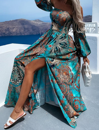 Elegante Vestido Midi con Movimiento para Mujer