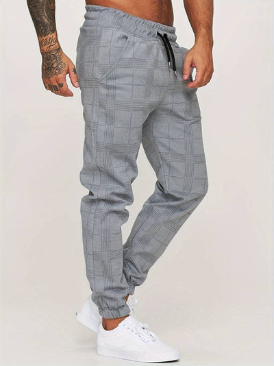 Stefano® - Stylische karierte Jogginghosen