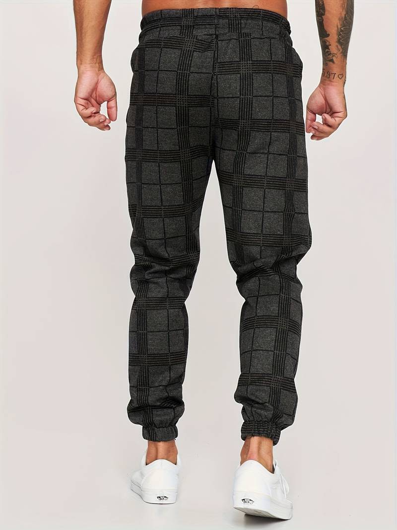 Stefano® - Stylische karierte Jogginghosen