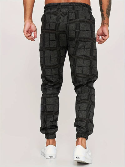 Stefano® - Stylische karierte Jogginghosen
