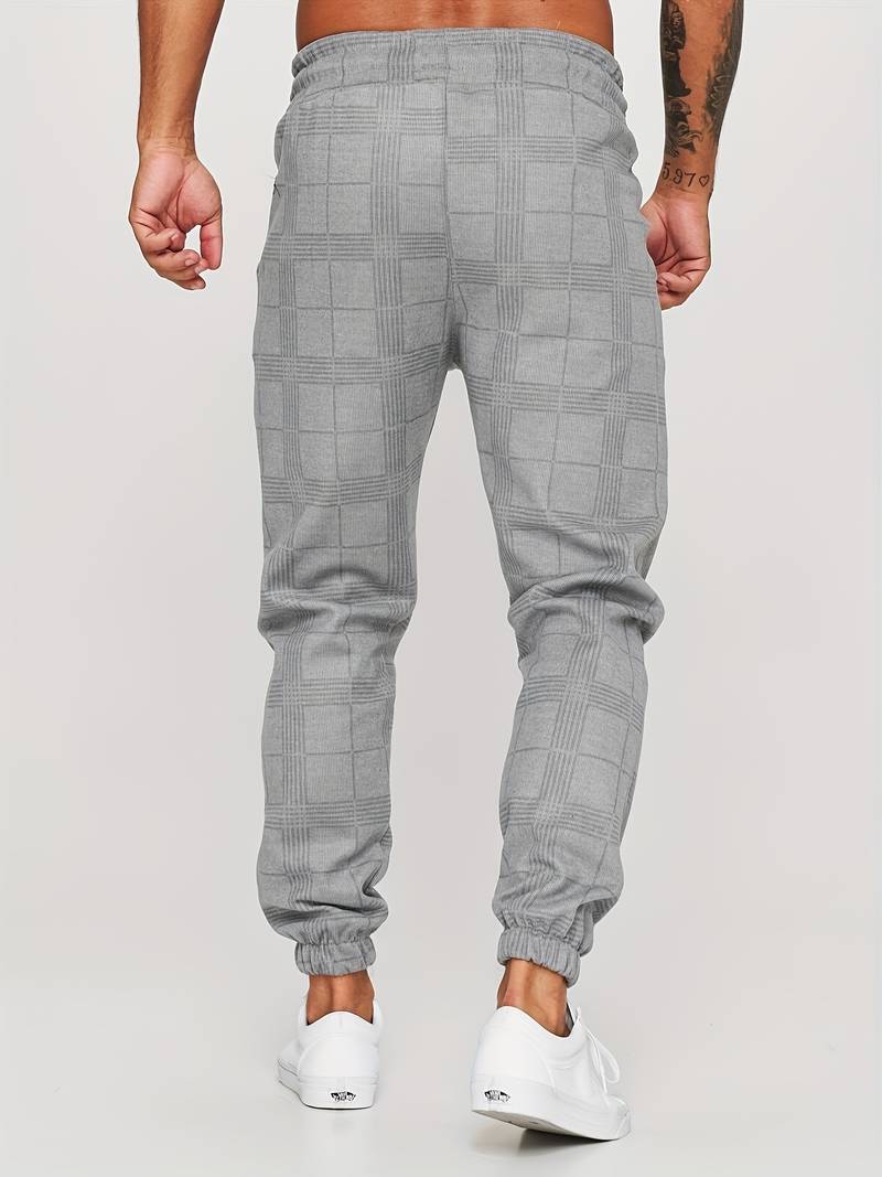 Stefano® - Stylische karierte Jogginghosen