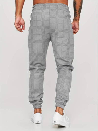Stefano® - Stylische karierte Jogginghosen