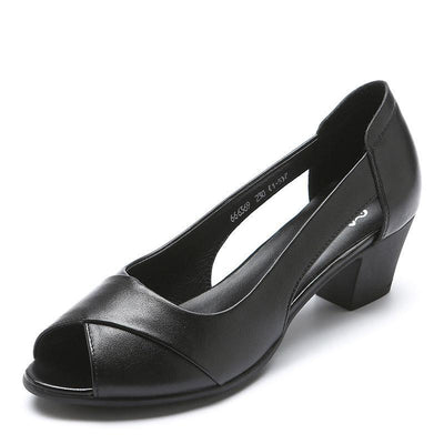 Zita | Sandalias de cuero cómodas y antideslizantes con suela suave para pasos despreocupados