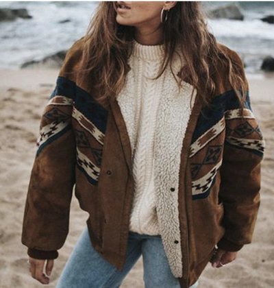 Chaqueta de invierno boho chic Lidia para un estilo sofisticado