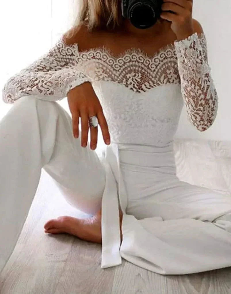Mono de Encaje Maria - Elegancia y Sofisticación en Cada Detalle