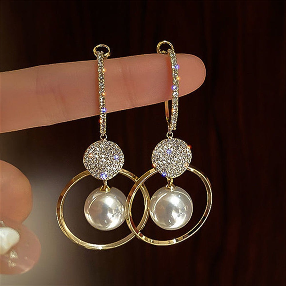 Pendientes colgantes de perlas & edición especial