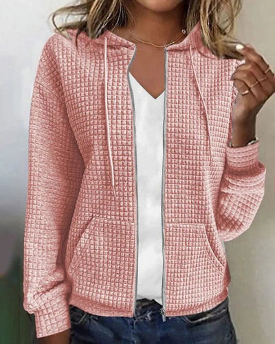 Cardigan Malia con Motivo a Bloques