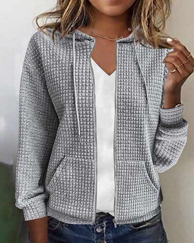 Cardigan Malia con Motivo a Bloques