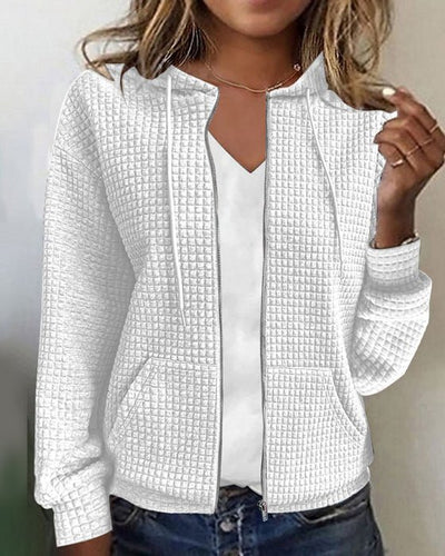 Cardigan Malia con Motivo a Bloques