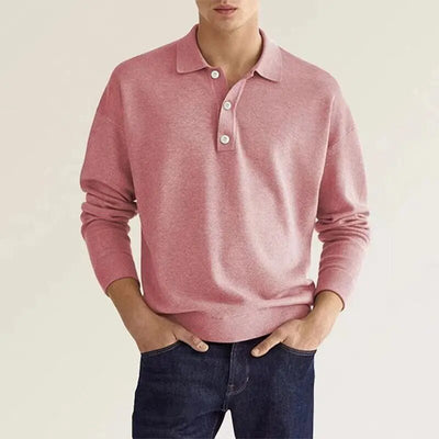 Polo de manga larga premium Elias