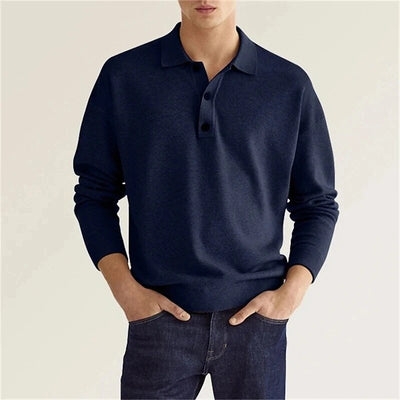 Polo de manga larga premium Elias