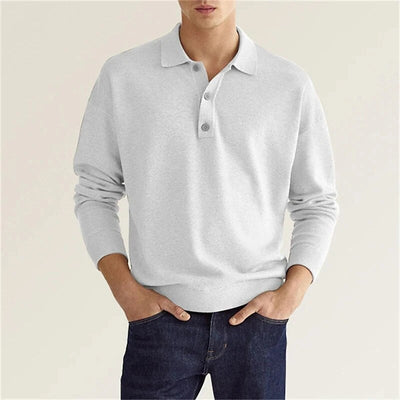 Polo de manga larga premium Elias
