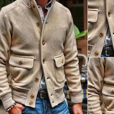 Cardigan elegante con botones - Nils