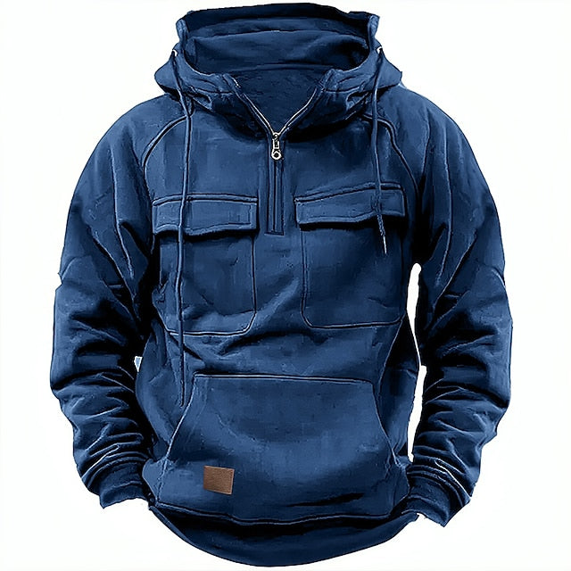 AKIN | Sudadera resistente con capucha y bolsillos
