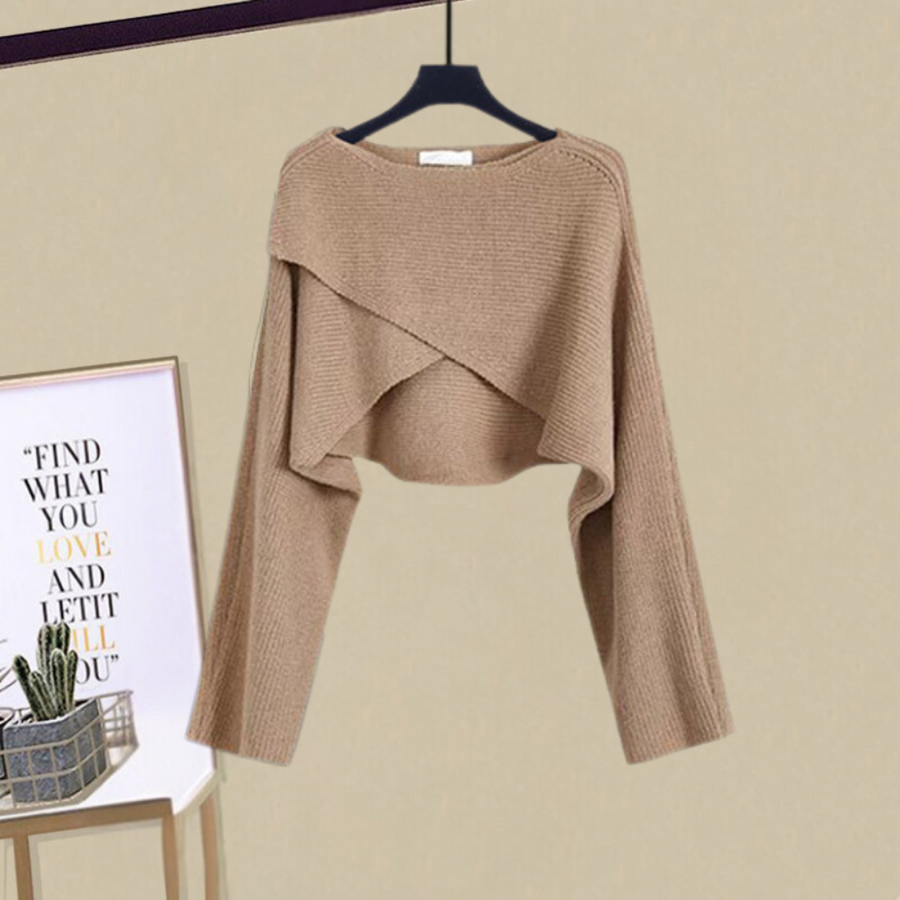 Cristy™ | Conjunto elegante de vestido de punto