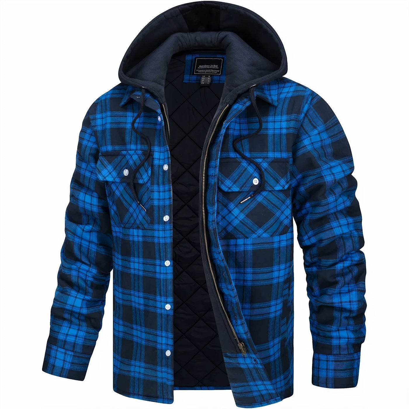 Rémy - Chaqueta de cuadros elegante