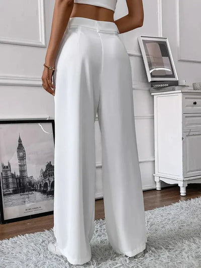 Pantalón Cónico de Pierna Amplia Angela - Comodidad y Estilo en Cada Paso