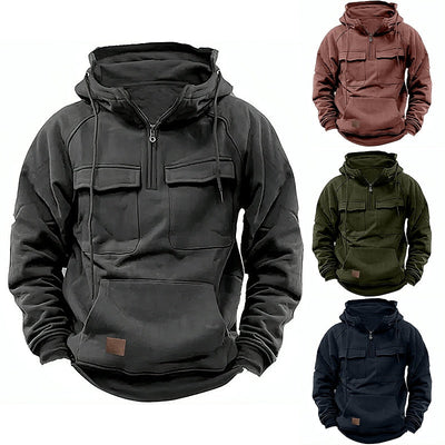 AKIN | Sudadera resistente con capucha y bolsillos