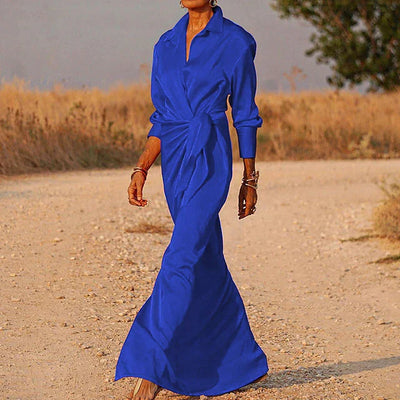 Vestido de Camisa Elegante para Mujer - Perfecto para Fiesta